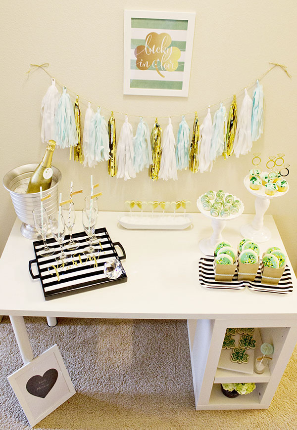Lucky In love Engagement Party With Beautiful Inspiration. - B. Lovely Events