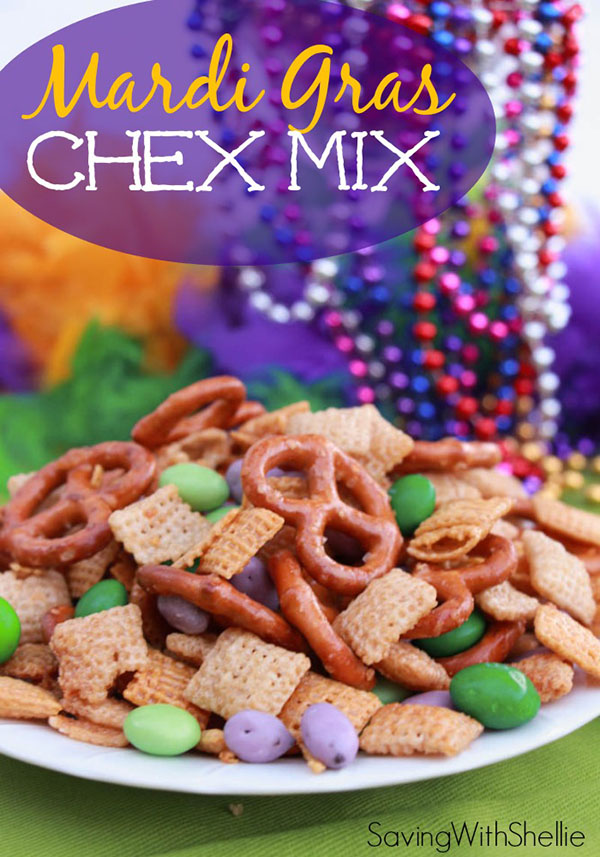 Mardi Gras Chex Mix