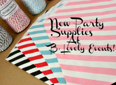 New Party Shop At B. Lovely Events