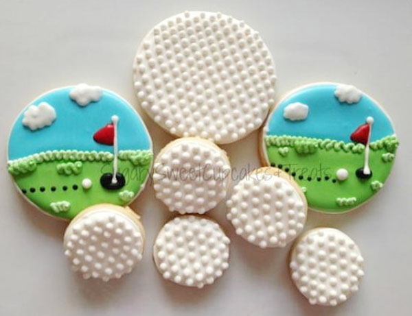 These Golf Cookies are so cute!
