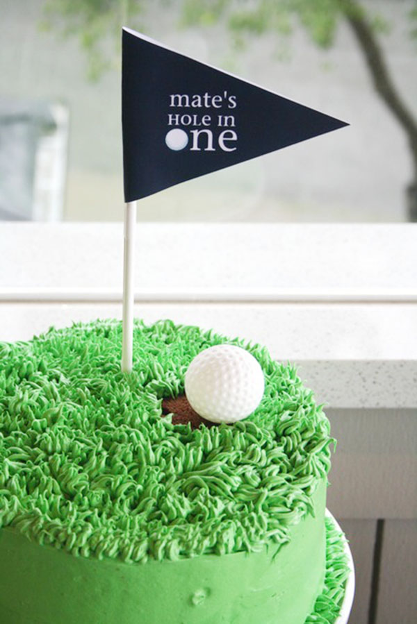 This tine Golf ball topper is darling!