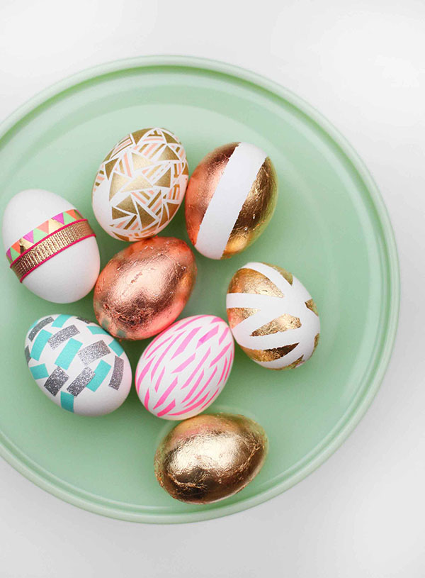 Cool Gold Easter Egg Designs!