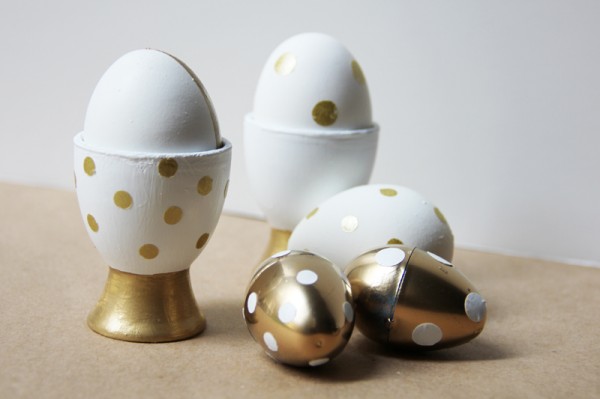 Easy Gold Easter Egg Ideas