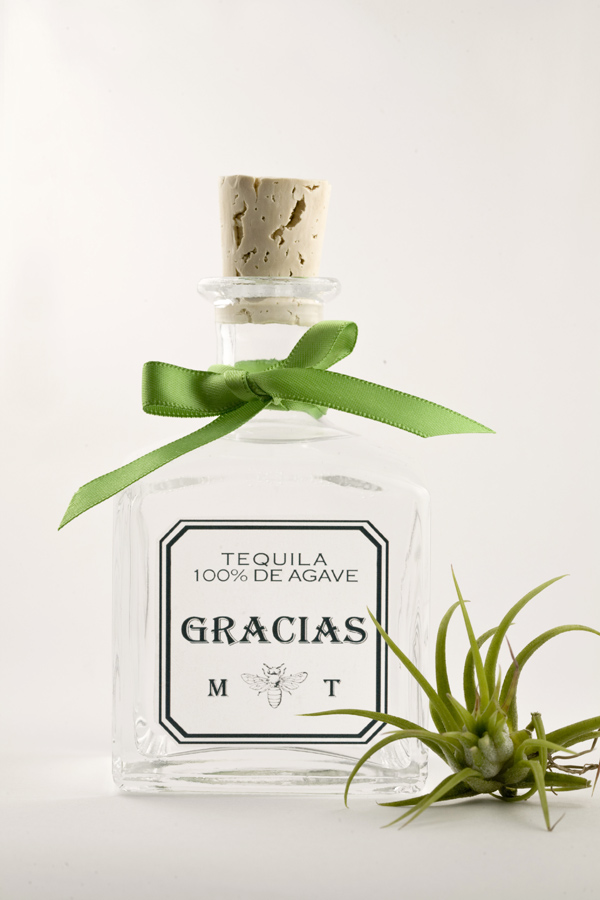 Mexican wedding tequila favors