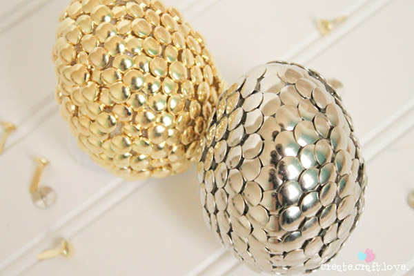 Thumbtack Silver And Gold Easter Eggs!