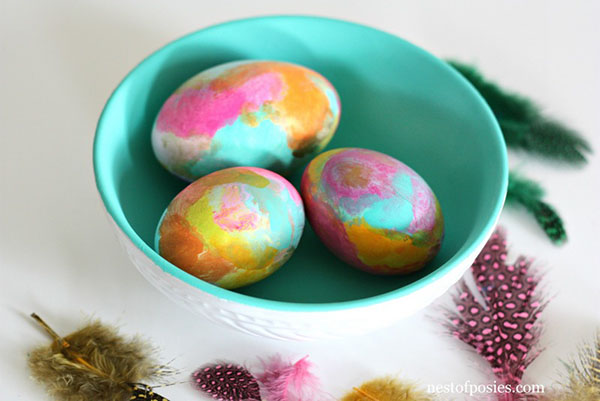 Watercolor Easter Eggs!