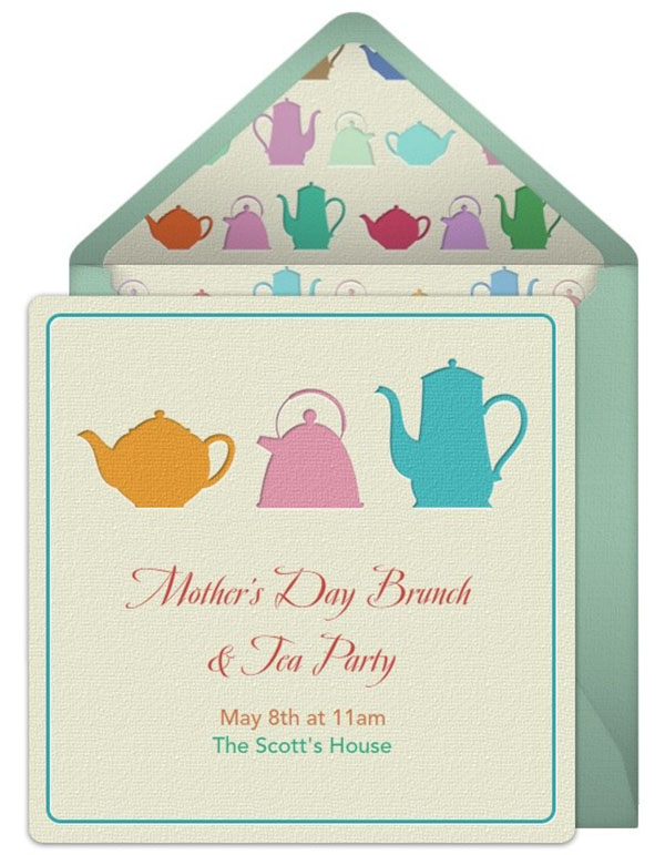 Amazingly cute mother's day tea invitation!