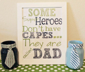 Tie Mason Jars For Father's Day! - B. Lovely Events