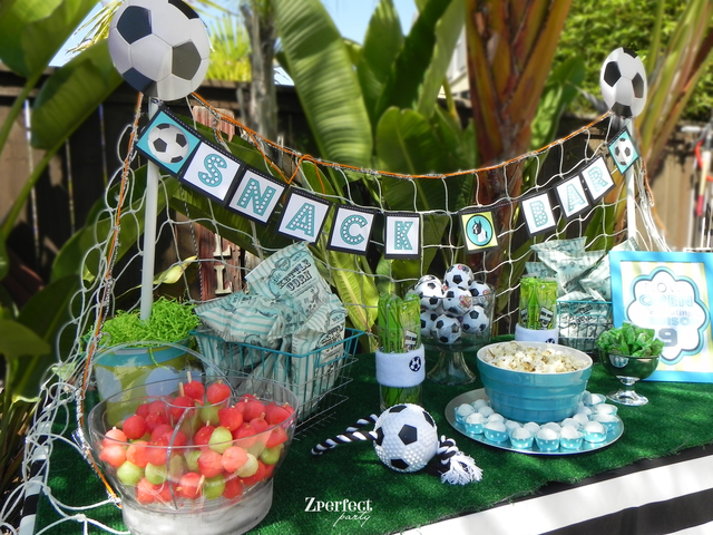 Soccer Party Snack Bar- Nice!