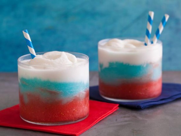 Adult daiquiris Snow cones for 4th of July