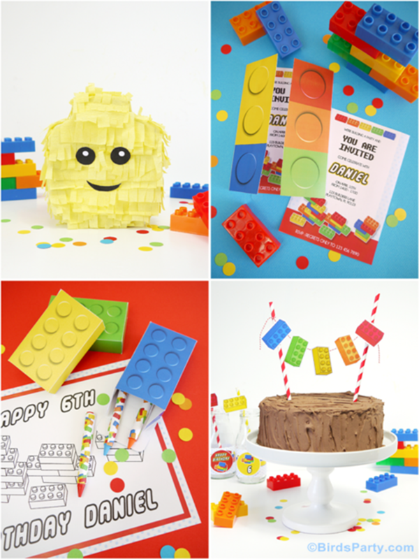 Love these lego party ideas form Birds Party!