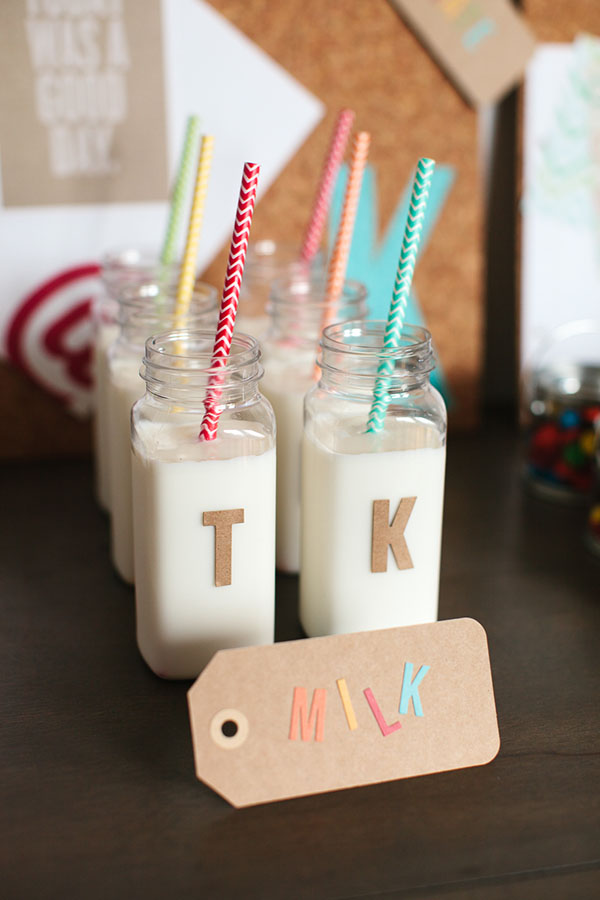 Milk Drinks For A Back To School Party!