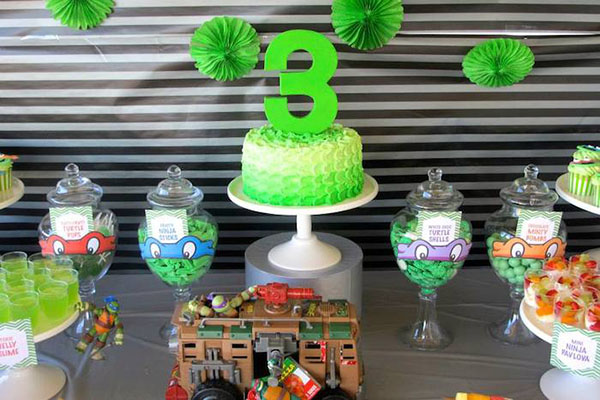 Teenage Mutant Ninja Turtles Birthday Party!