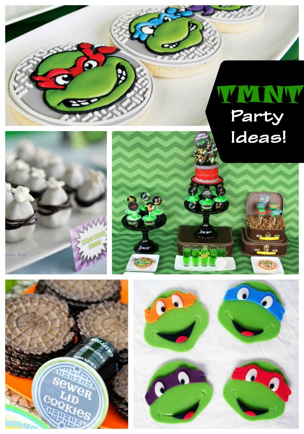 Teenage Mutant Ninja Turtles Party Ideas!