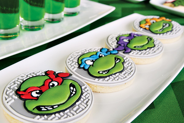 These TMNT Cookies are amazing!