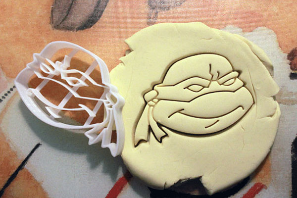 We love this TMNT Cookie cutter to make some sweet cookies!