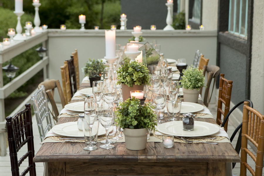 Beautiful Outdoor Dinner Party