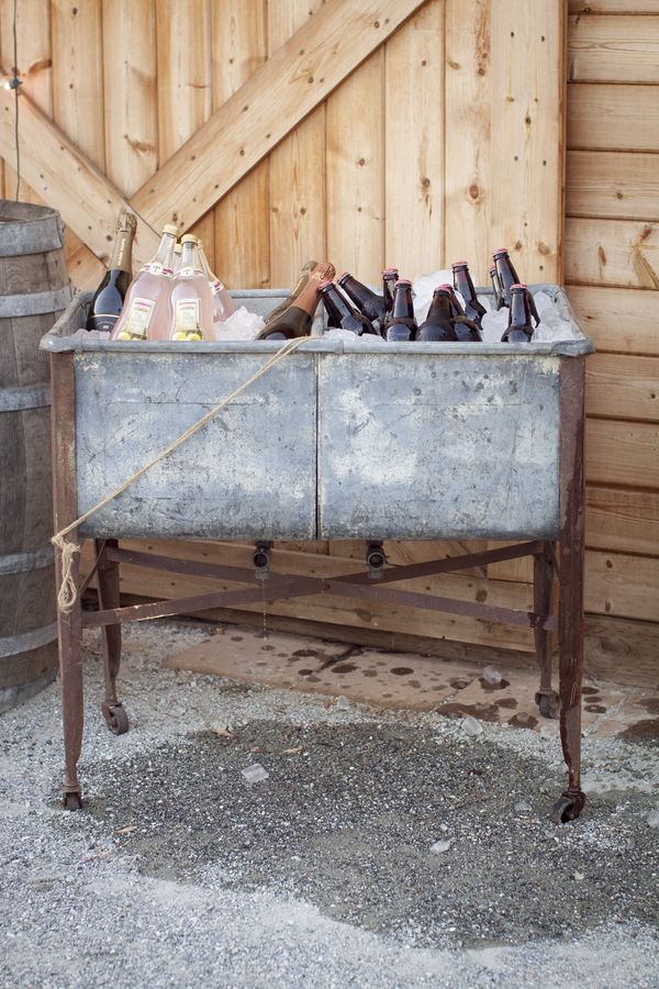 Old Sink Drink Cooler- So fabulous!