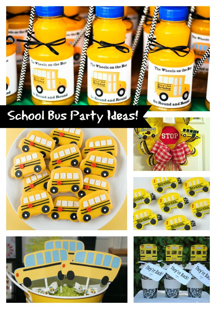 Our Favorite School Bus Ideas For Back To School!