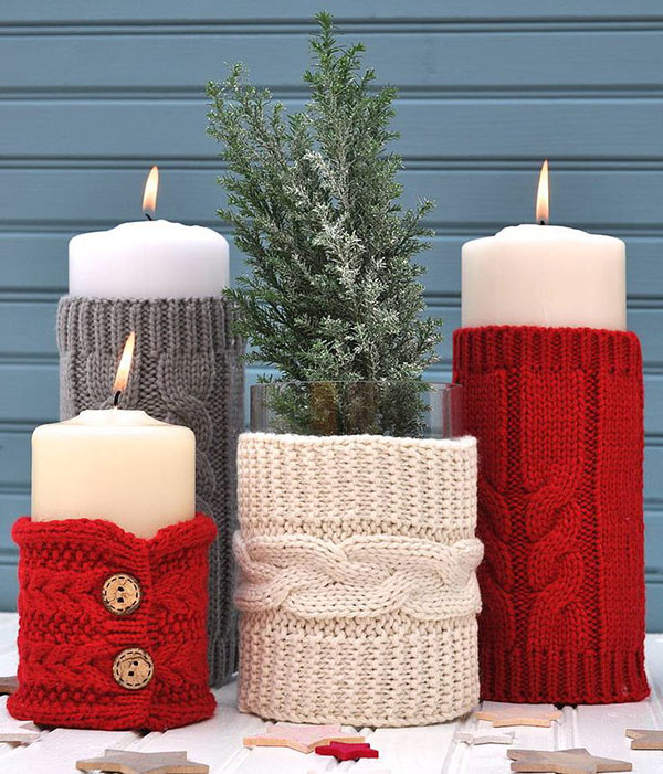Cozy Sweater Candles