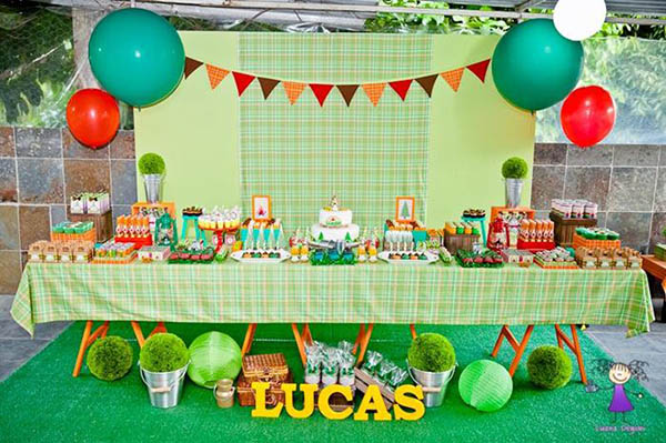 Huge Camping Party dessert Table!