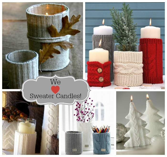 We Love Sweater Candles!