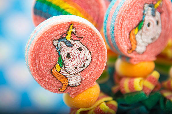 Cute Rainbow Unicorn Candy abobs