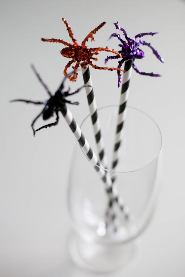 Love these straws for Halloween!