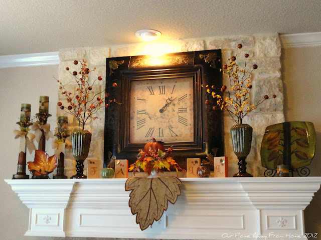 Lovely fall Mantle