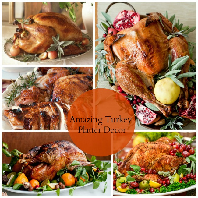 Amazing Turkey Platter Decor - B. Lovely Events