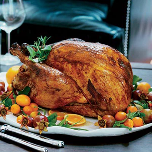 Citrus Themed Thanksgiving Turkey Decorations