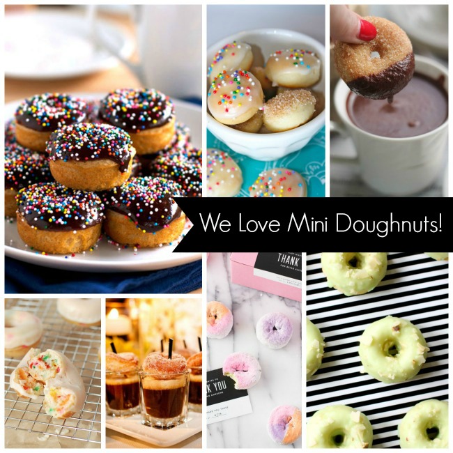 We Love Mini Doughnuts!