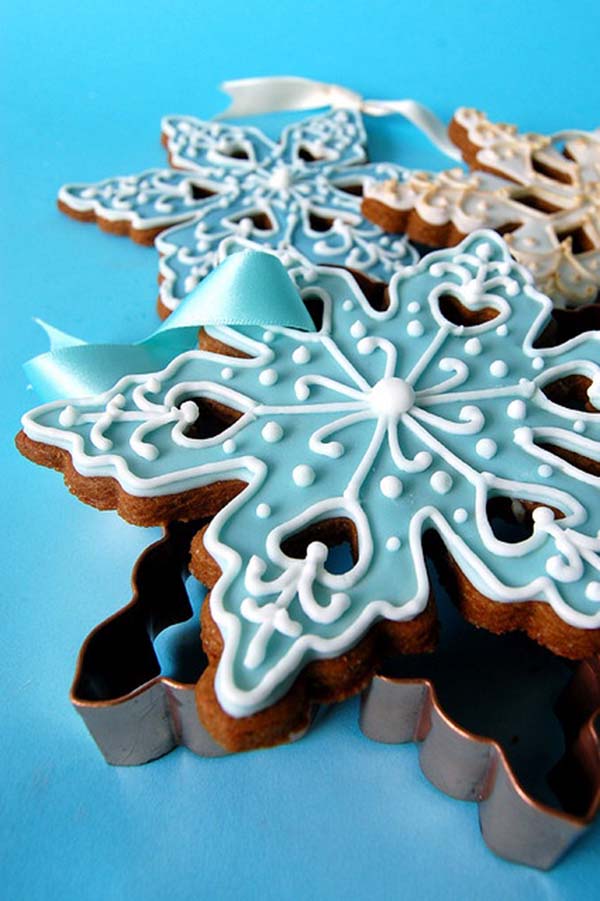 Amazing Snowflake Cookies For Christmas