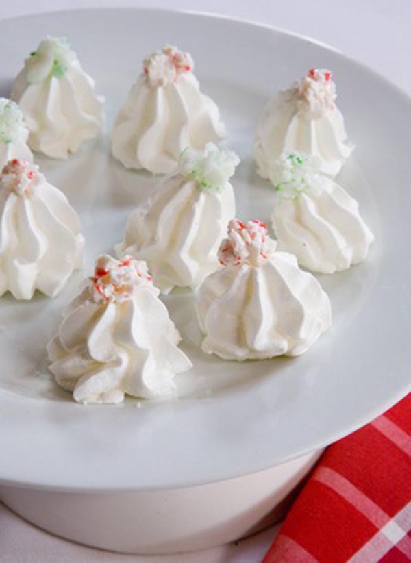 Candy peppermint Christmas trees!
