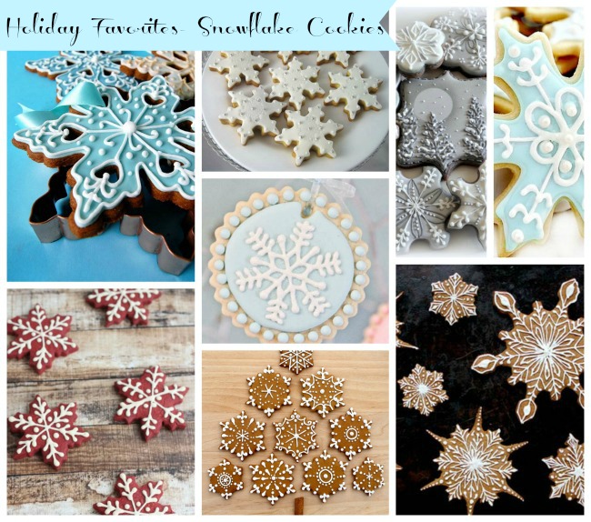 Holiday Favorites- Snowflake Cookies