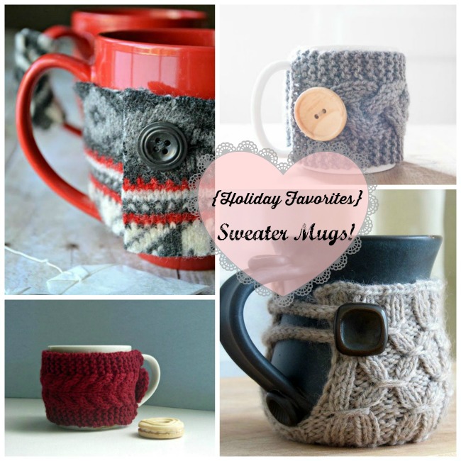Holiday Favorites- Sweater Mugs! - B. Lovely Events