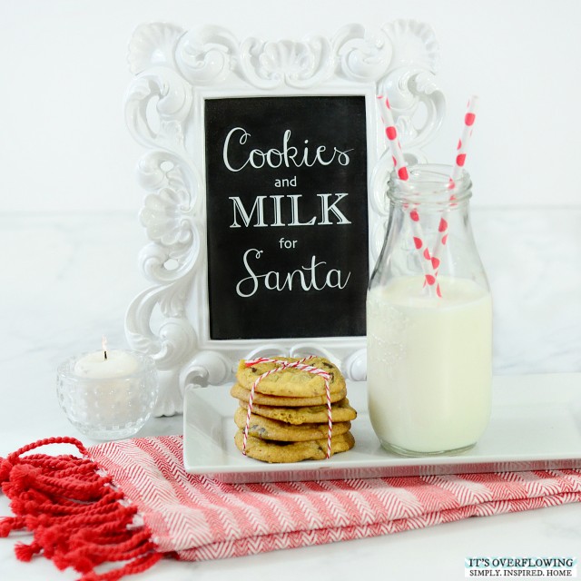 Love these wrapped Cookies For Santa