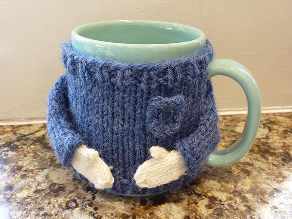 Oh my gosh this sweater mug is too cute!