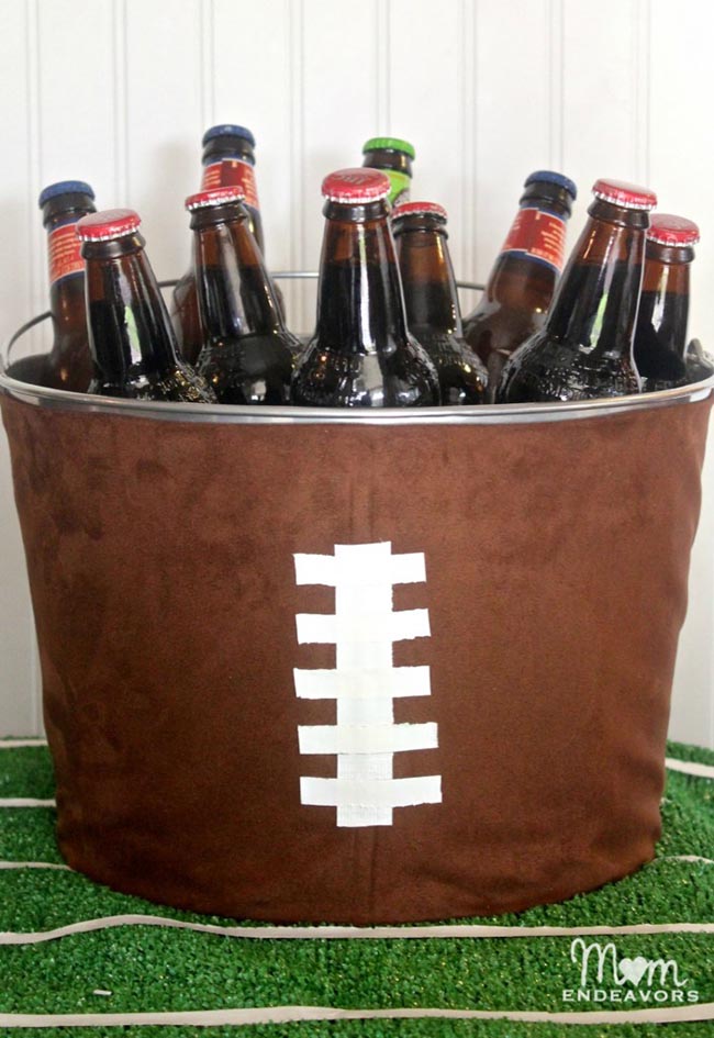 Football drinks and cooler idea!