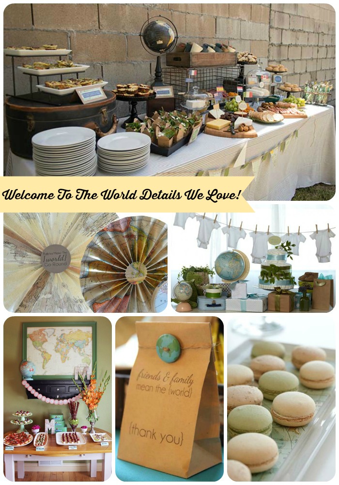 Welcome To The World Baby Shower Ideas- B. Lovely Events