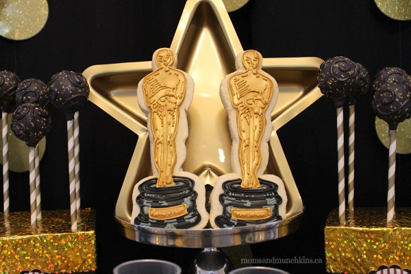 Academy Award Oscar cookies!