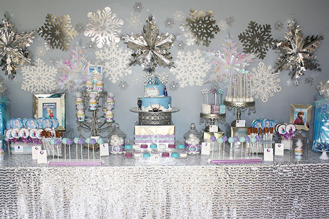 Frozen Themed Birthday Party With Some Lovely Details