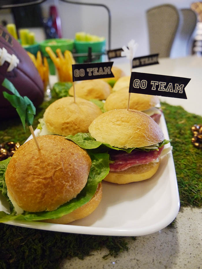 Mini Salami Sandwiches For Super Bowl Snacks
