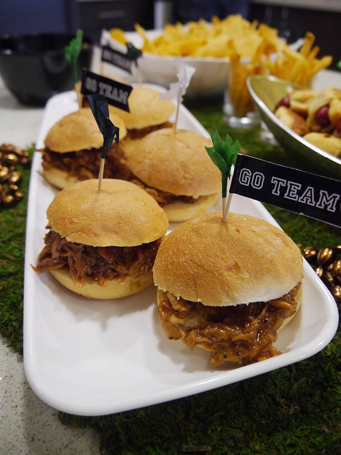 Pulled Pork Sandwiches Are A Must At A Football Party