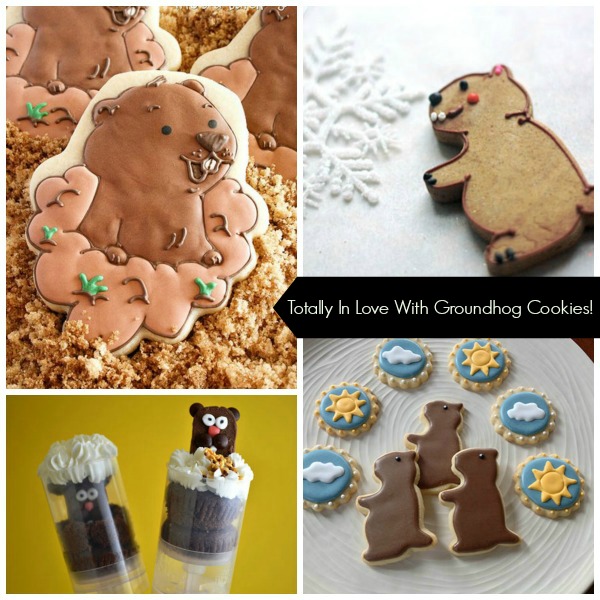 Totally In Love With These Groundhog cookies