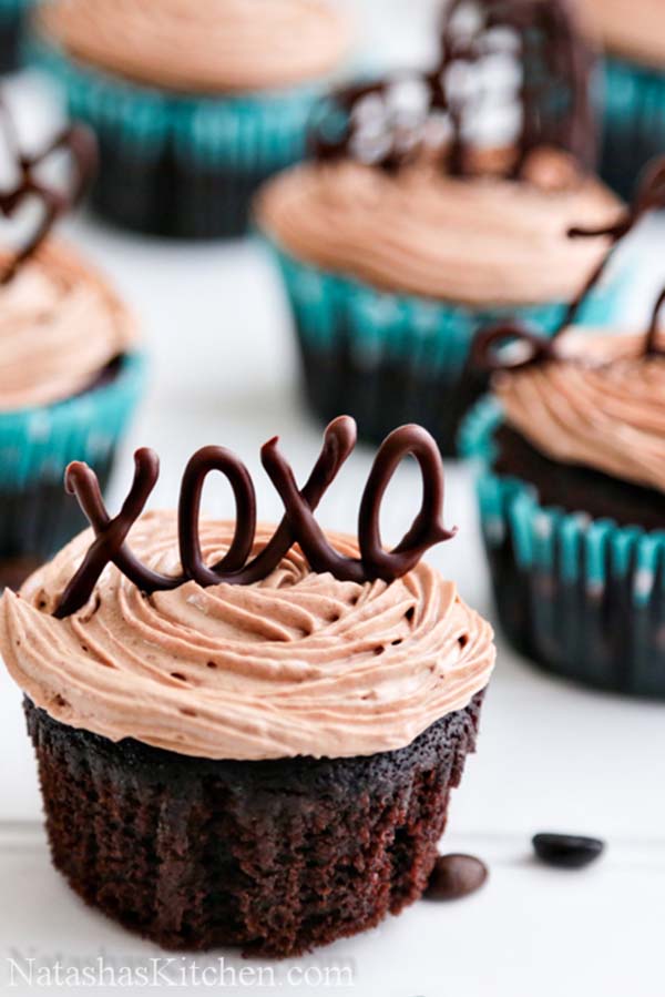 XOXO Cupcakes For Valentines Day