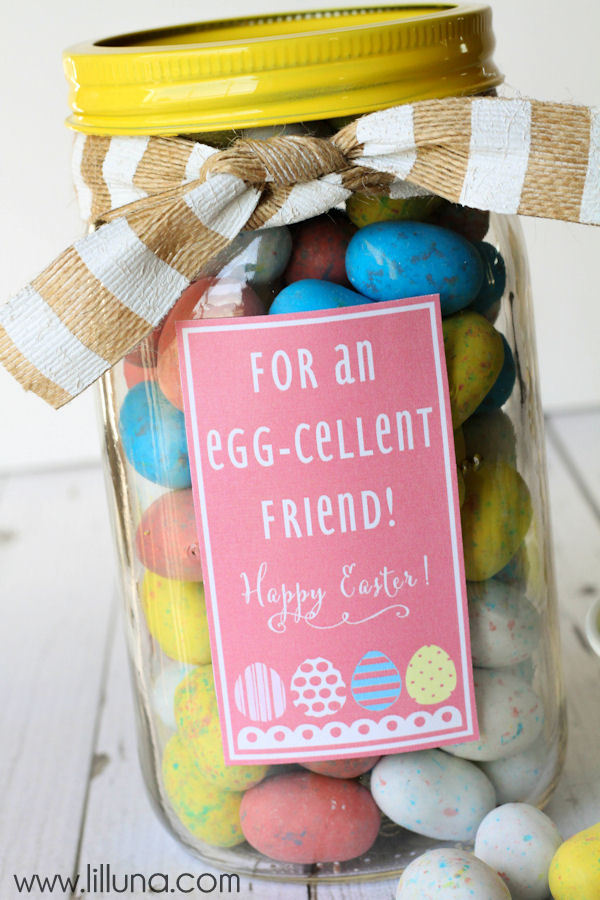 Egg cellent Gift Idea Free Printable For Easter