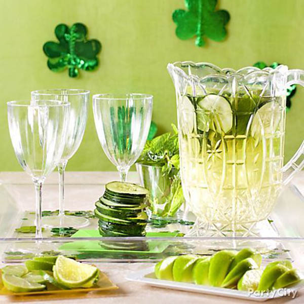 Green Sangria For St. Patrick's Day
