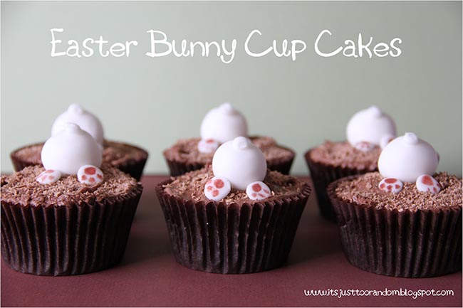 Easter Bunny Tail cupcakes!