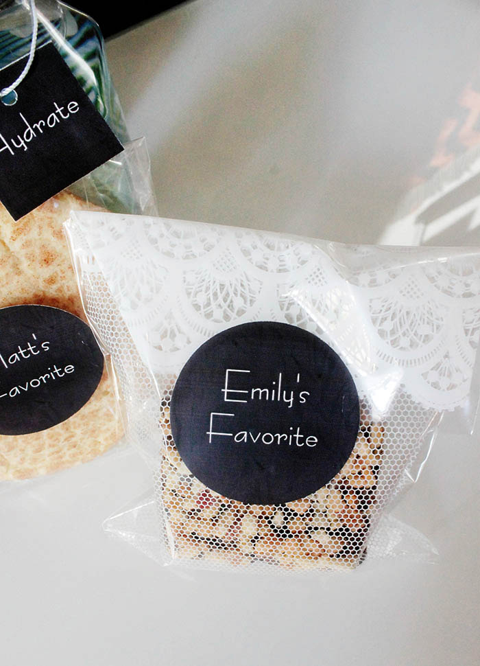 Favorite Things Welcome Bag Treats -B. Lovely Events
